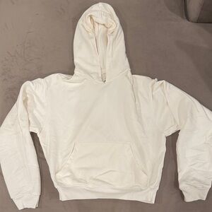 NWT COTTON FLEECE SHRUNKEN HOODIE